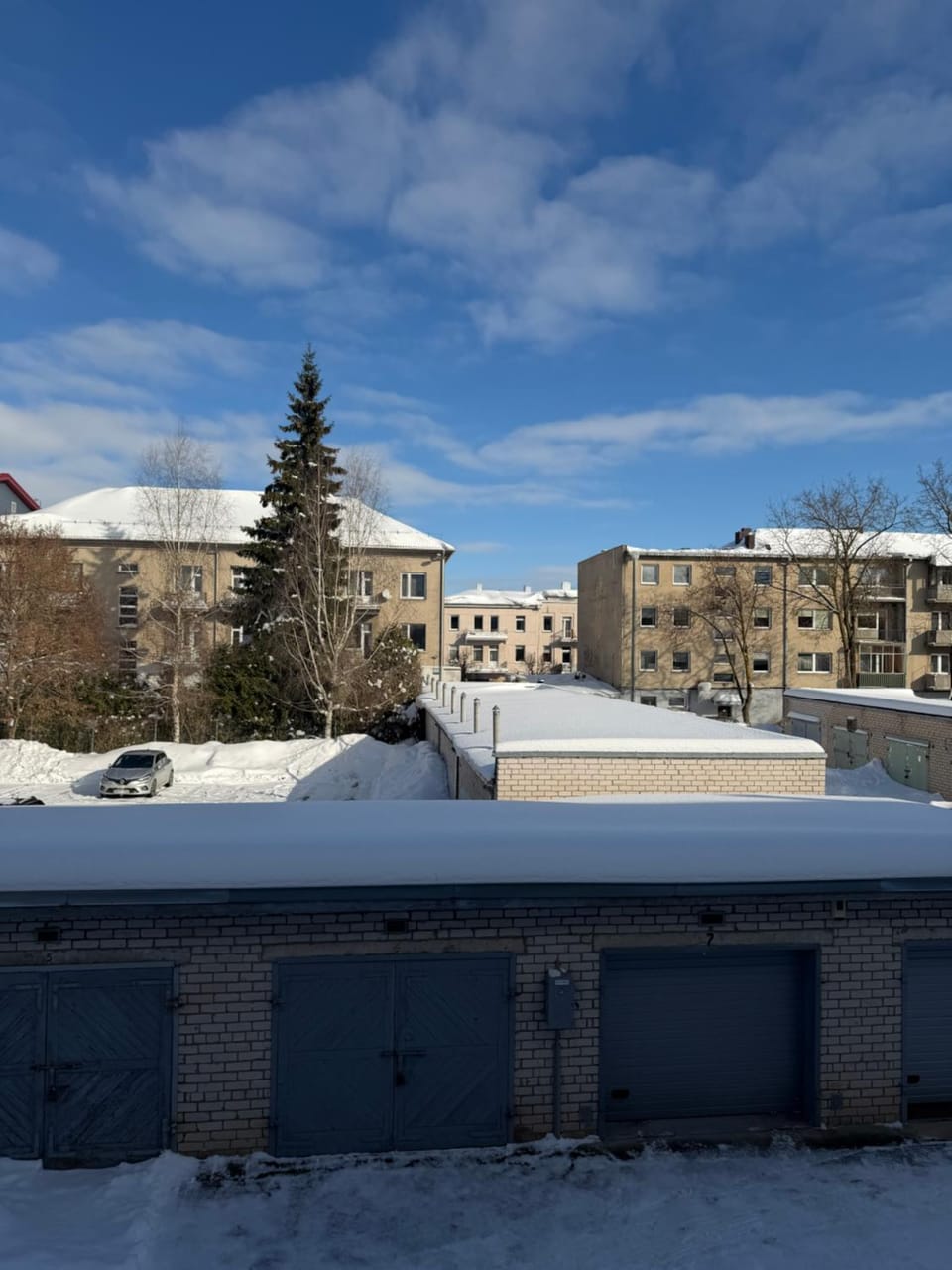 Quiet street view