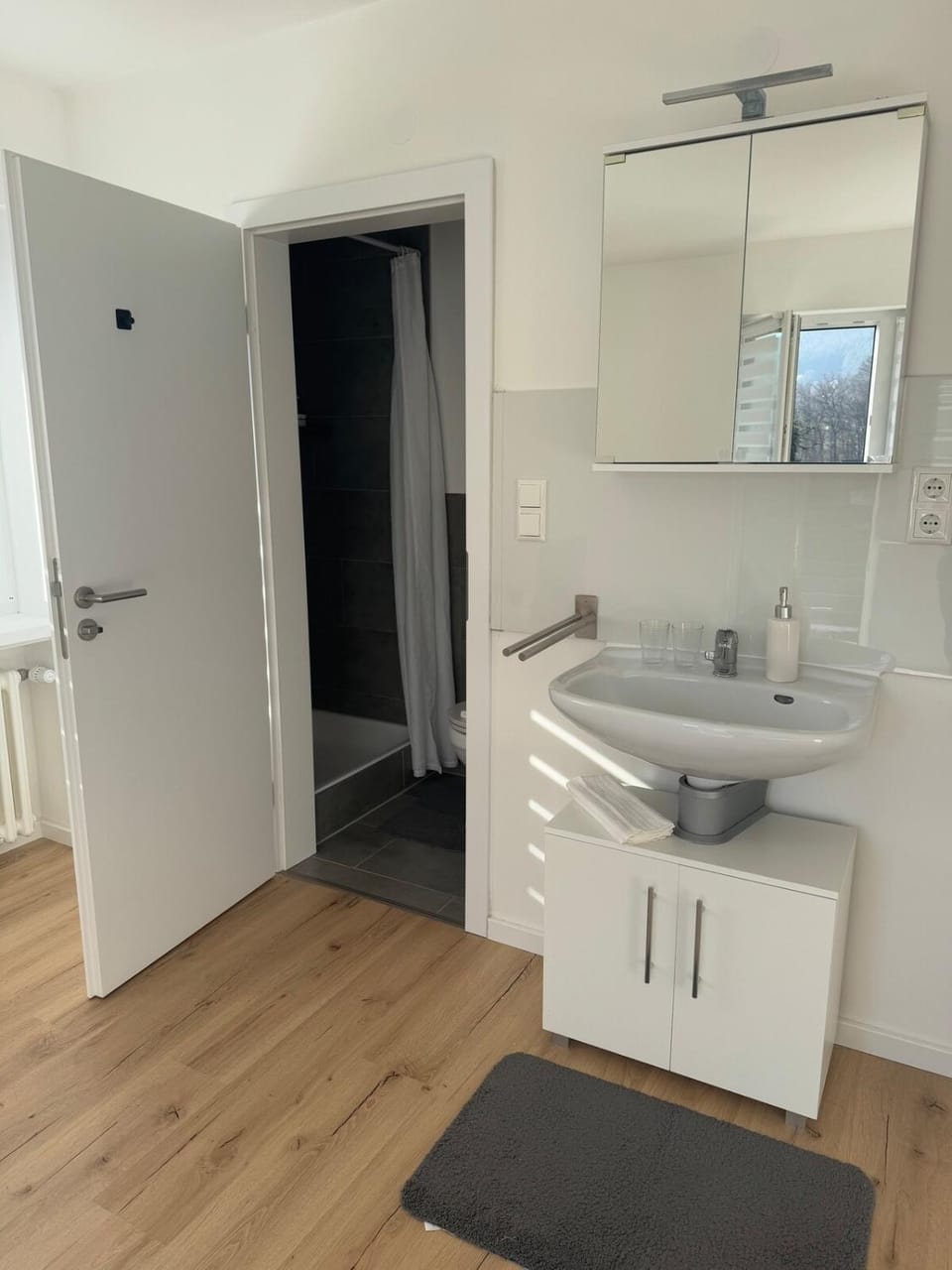 Furnished 3ZI apartment with balcony in Bad Bocklet Apartment in Bavaria
