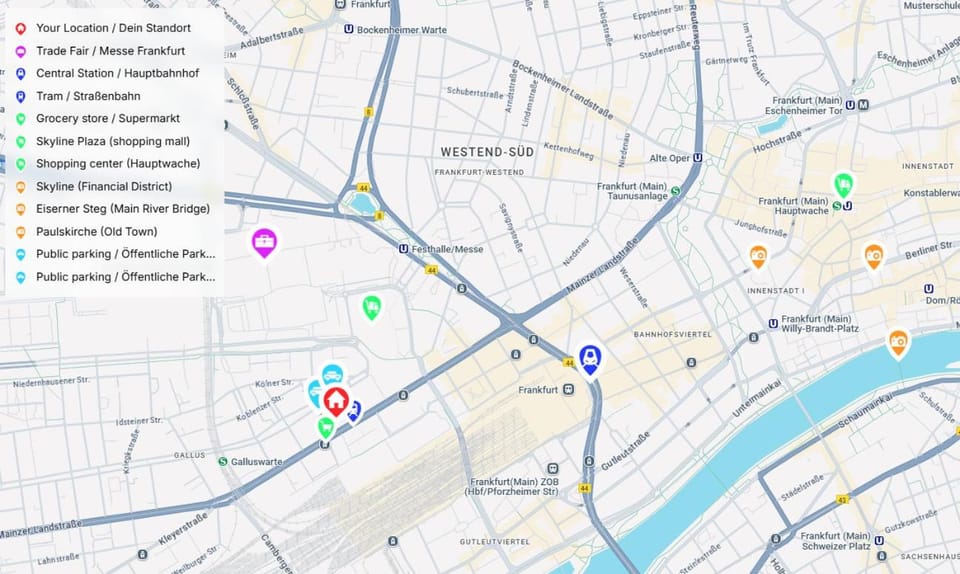 Urbanes Messe Apartment Apartment in Frankfurt