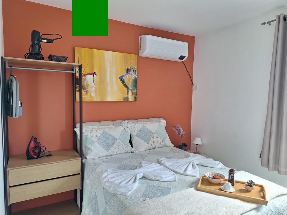 Ajuflat- Piscina, Praia, Shopping, Academia, Aeroporto, Ar condicionado, Lava e seca Apartment in Aracaju