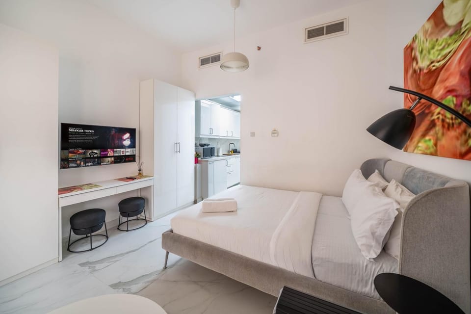 Elegant Marina Studio Escan Marina Tower Apartment in Dubai