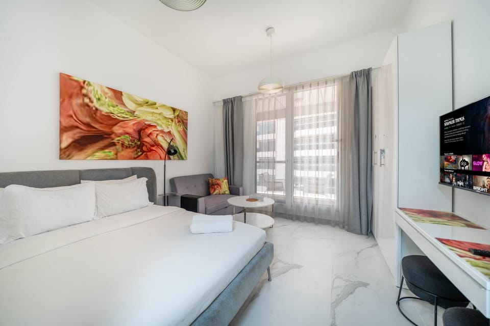 Elegant Marina Studio Escan Marina Tower Apartment in Dubai