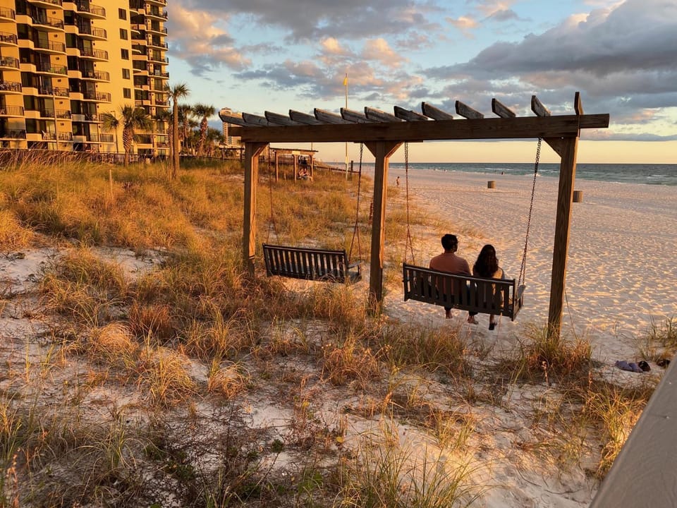 People, View (from property/room), Beach, Landmark view