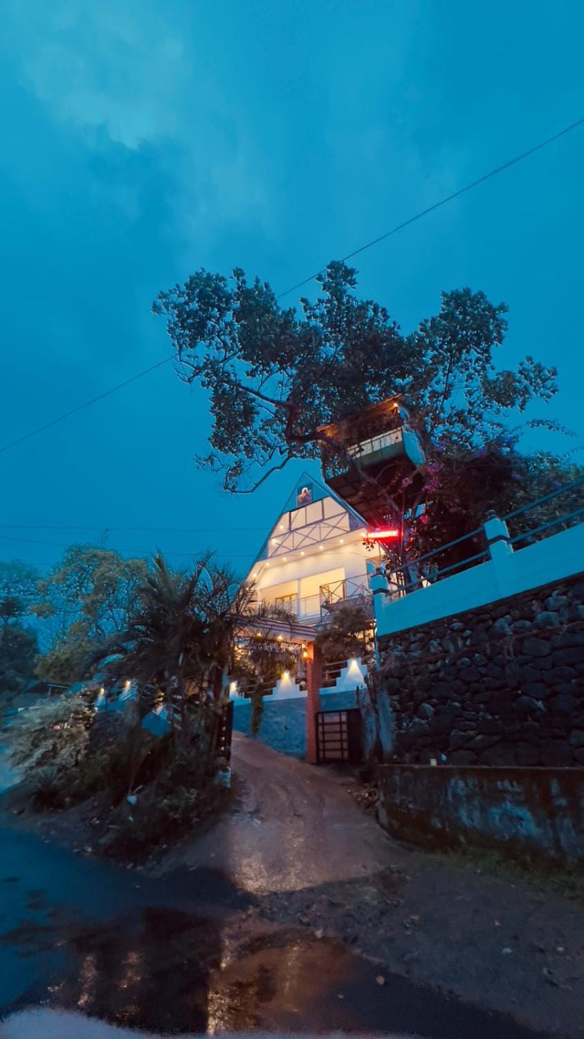 Property building, Night, Natural landscape