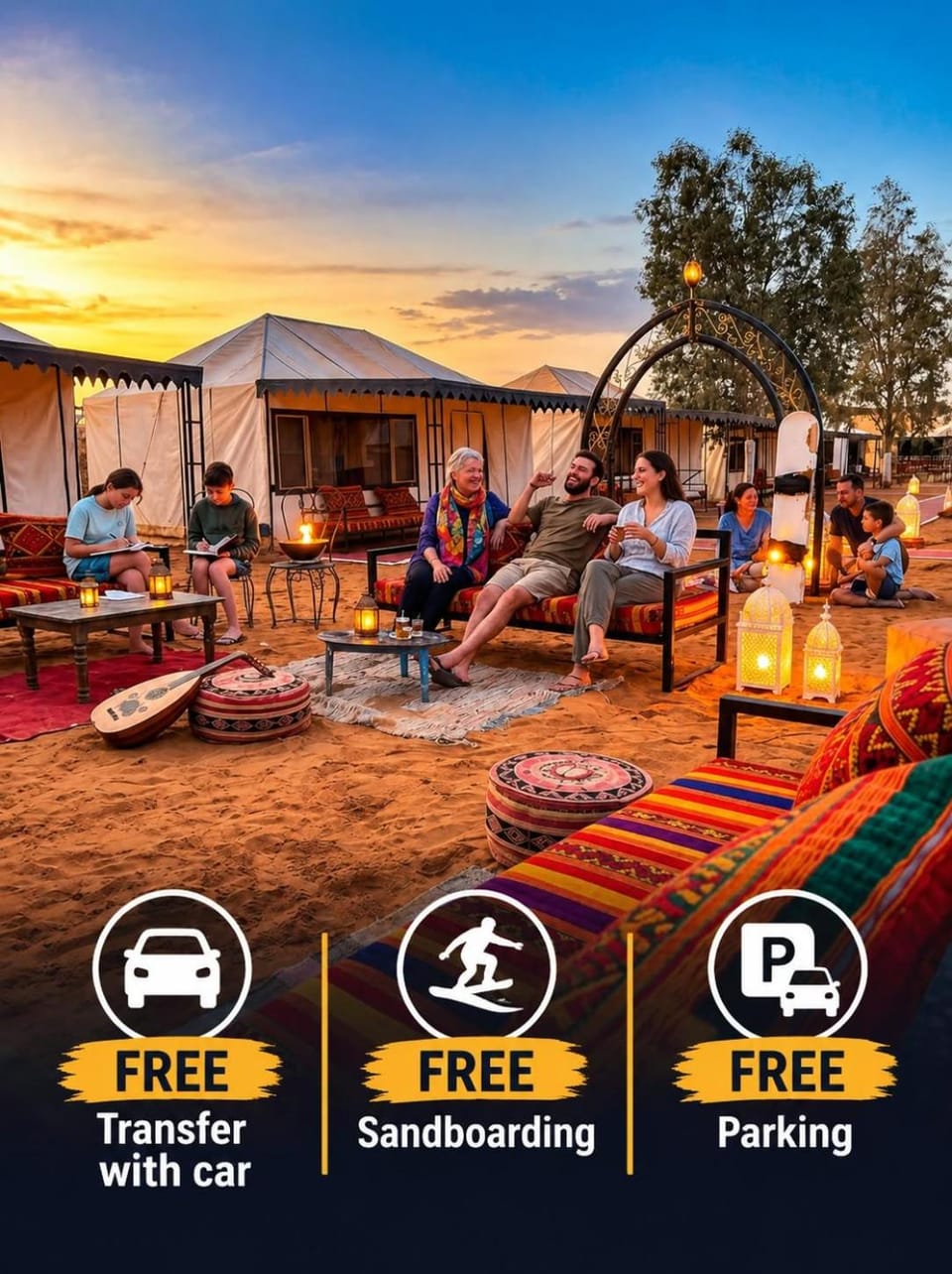 Day, People, Text overlay, group of guests, Parking, sunbed