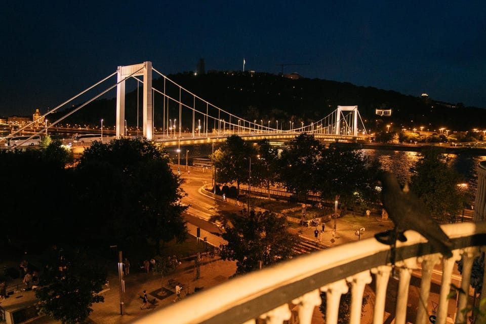 Night, Natural landscape, City view