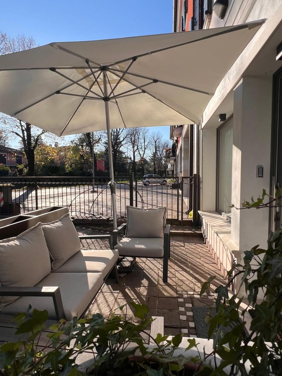 Property building, Patio, Facade/entrance, View (from property/room), Balcony/Terrace, Balcony/Terrace