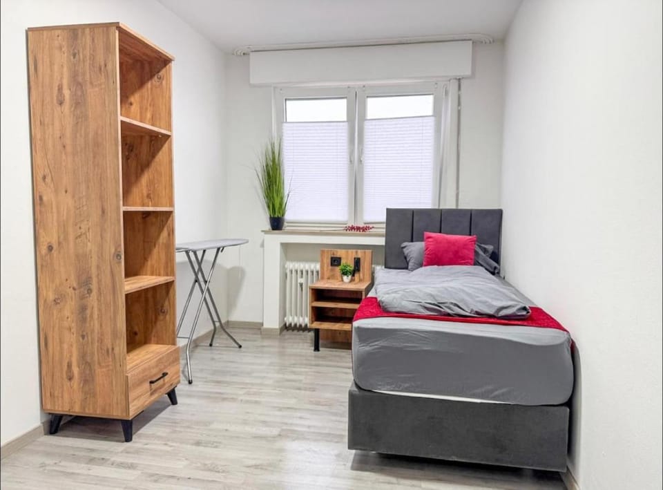 Bed, Photo of the whole room, Bedroom, wardrobe