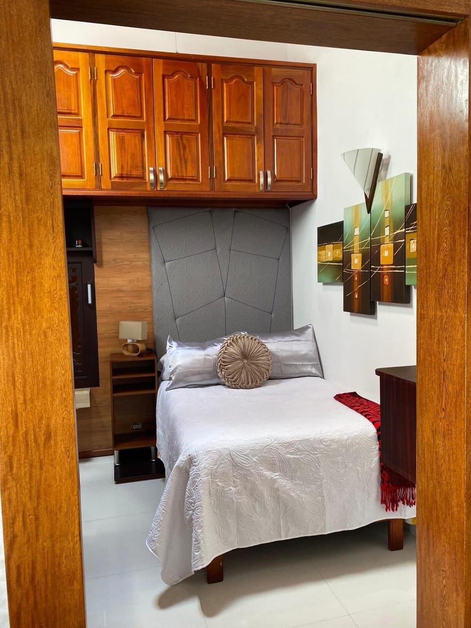 Bed, Photo of the whole room, Bedroom, wardrobe