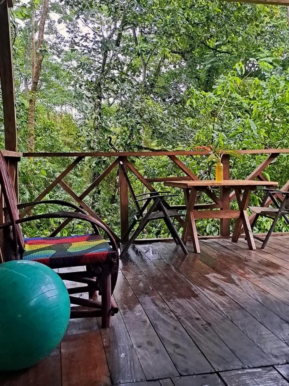 View (from property/room), Balcony/Terrace, Dining area, Garden view
