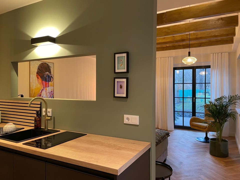 Kitchen or kitchenette, kitchen