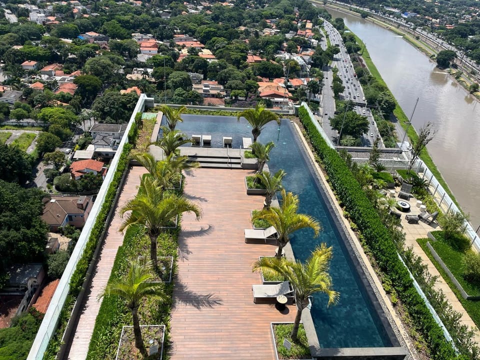 Apto 62m2 Vista Incrivel Otima Localizacao Ao Lado do Metro Butanta Apartment in Sao Paulo City
