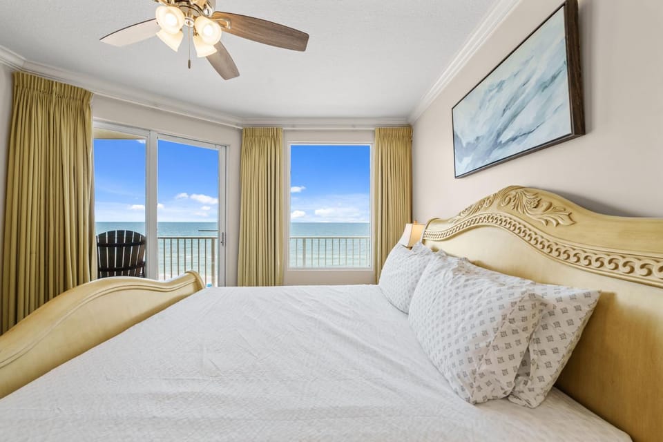 Gulf-Front Corner Unit! Stunning Coastline Views! by Dolce Vita Getaways PCB Apartment in Long Beach