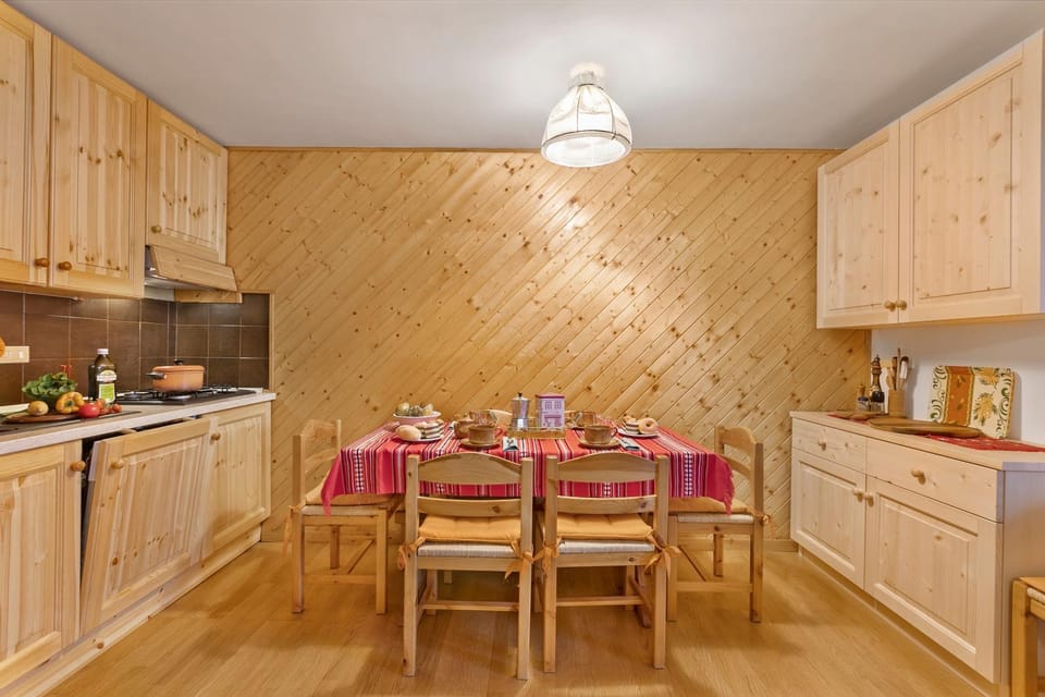 Kitchen or kitchenette, Dining area
