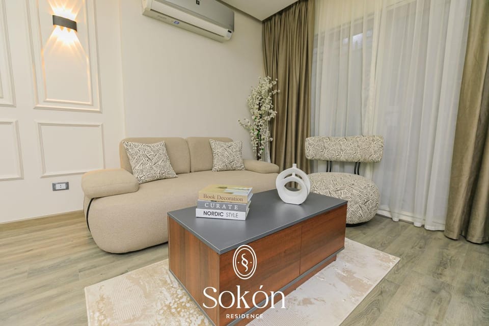 Living room, Seating area, air conditioner