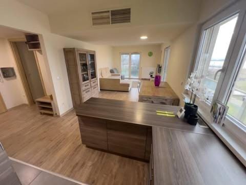 Kitchen or kitchenette, Living room