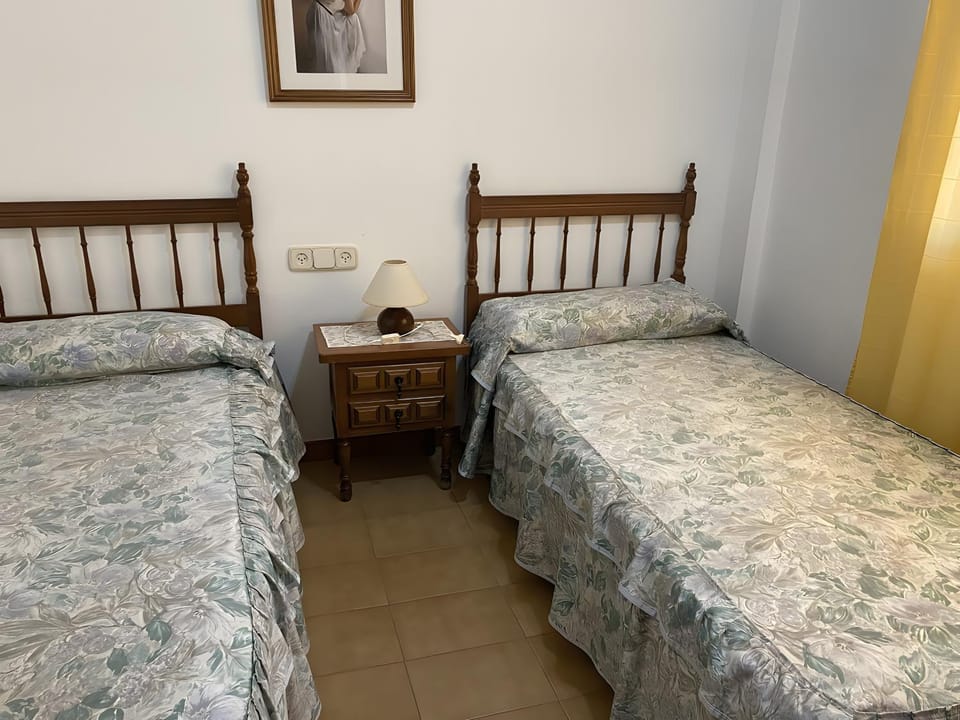 Property building, Living room, Bedroom