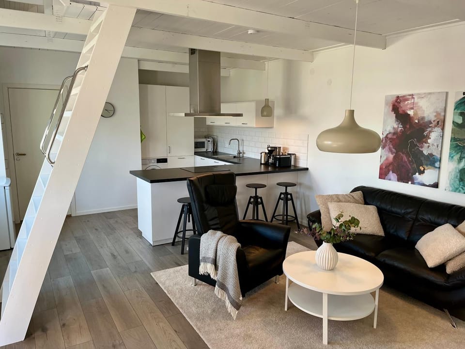 Kitchen or kitchenette, Living room