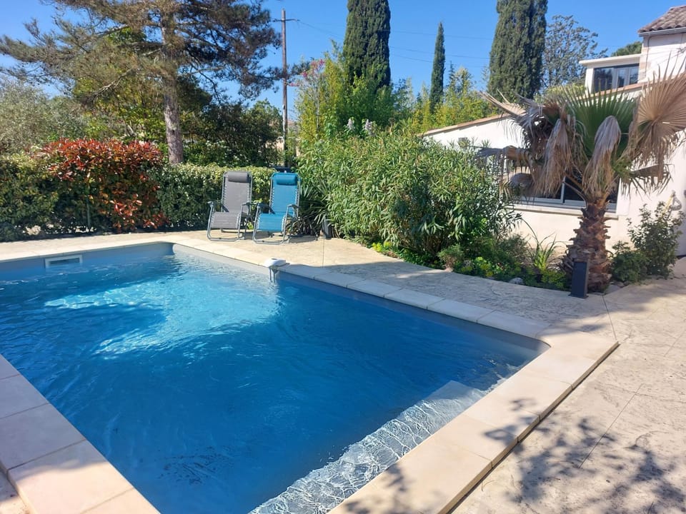 Au coeur des vignes Villa in Grospierres