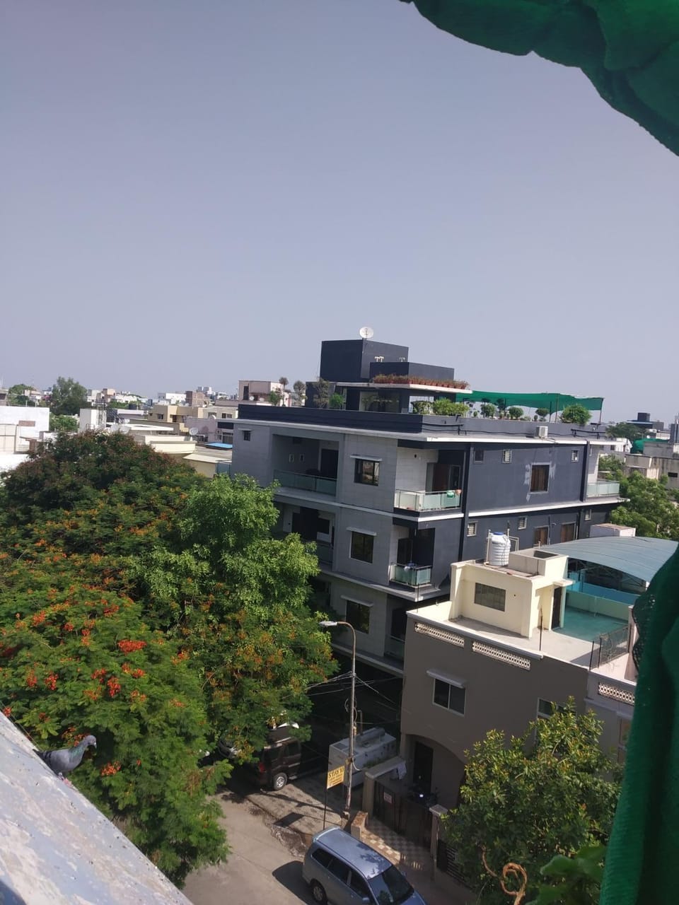Property building, Garden