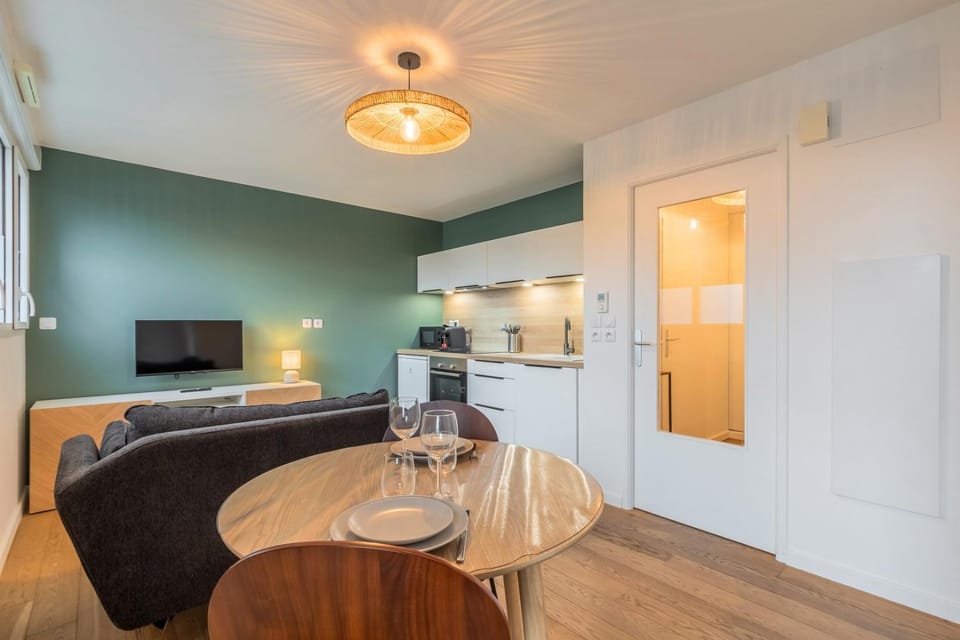 Appartement une chambre avec parking et terrasse Apartment in Hauts-de-France