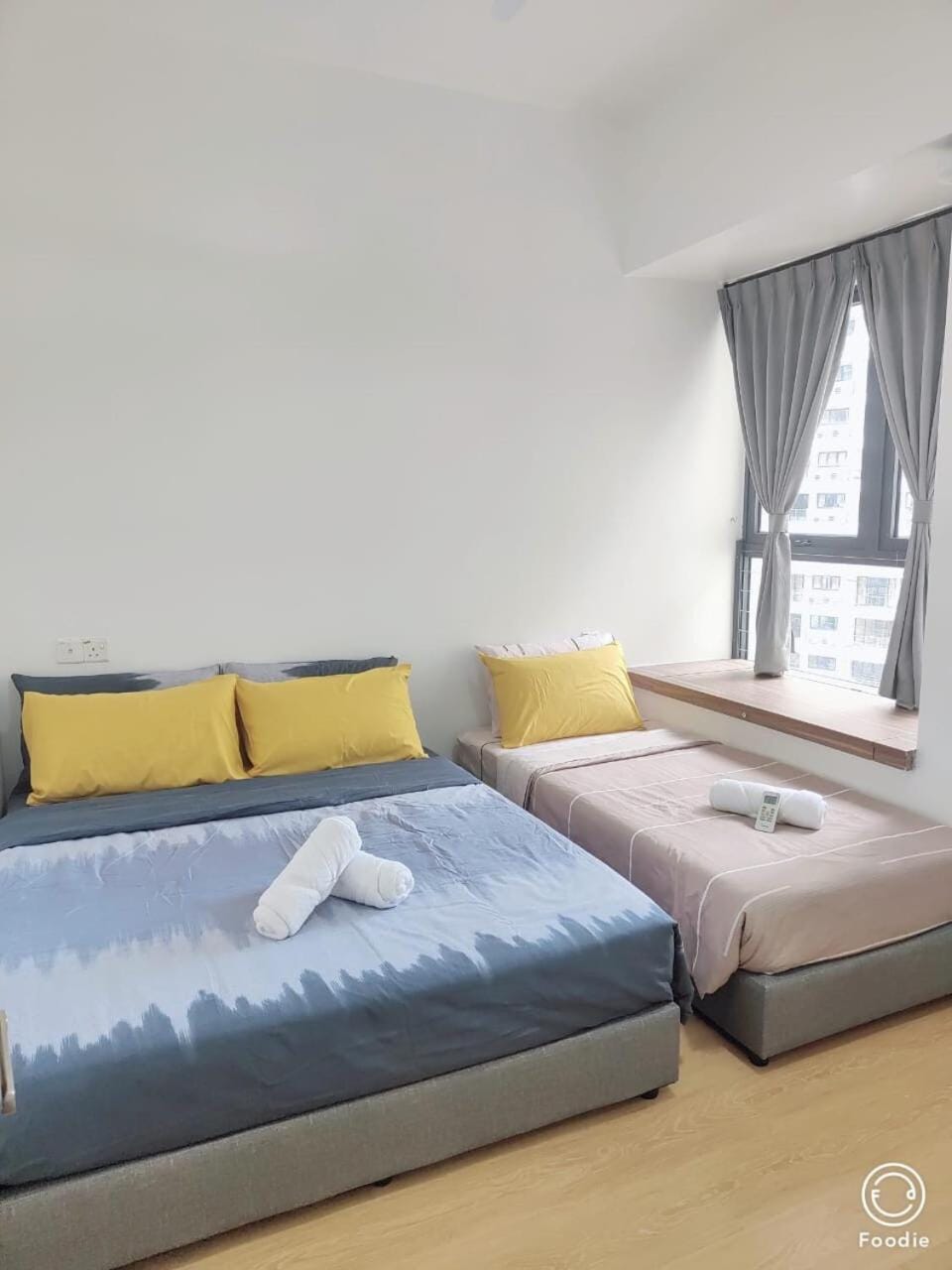07Johor, near CIQ, Danga bay Free parking 2BR6pax Apartment in Johor Bahru