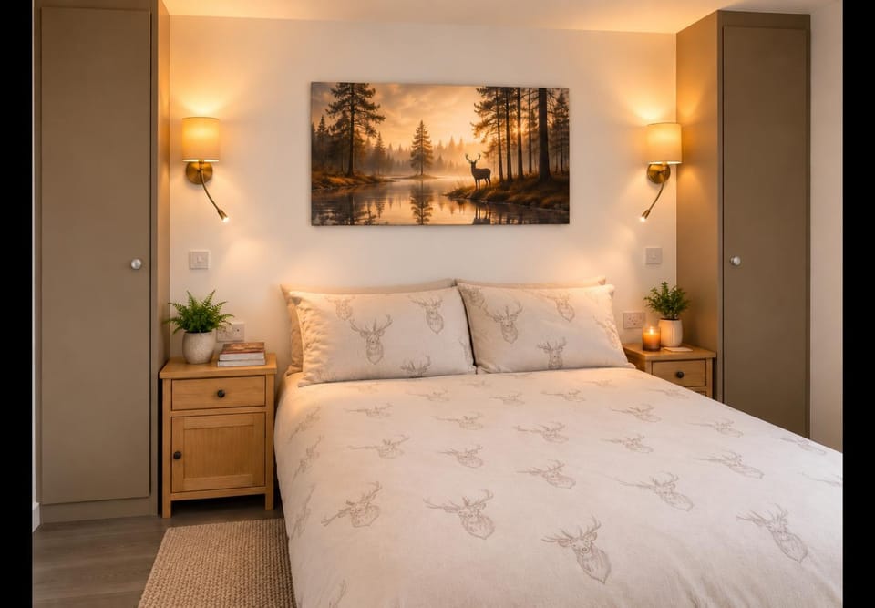 HORSESHOE LUXURY ACCESSIBLE LODGE Sleeps 5 at Fairview Farm in Ravenshead Nottingham near Sherwood Forest, Dog Friendly Farm Stay, Couples Retreat, Family Groups House in Newark and Sherwood District