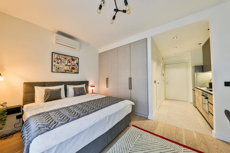 Kitchen or kitchenette, Bedroom