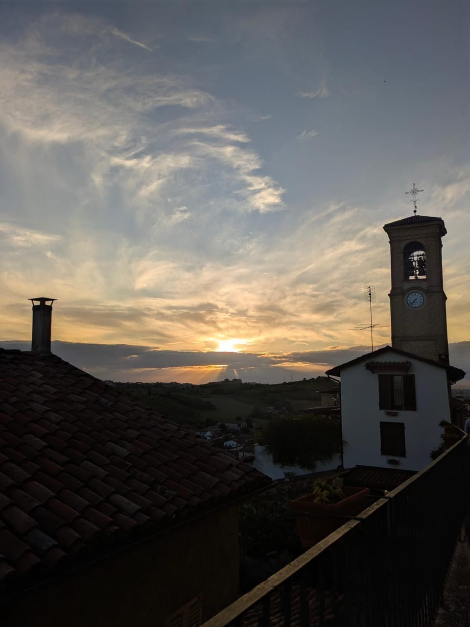 Natural landscape, Sunset