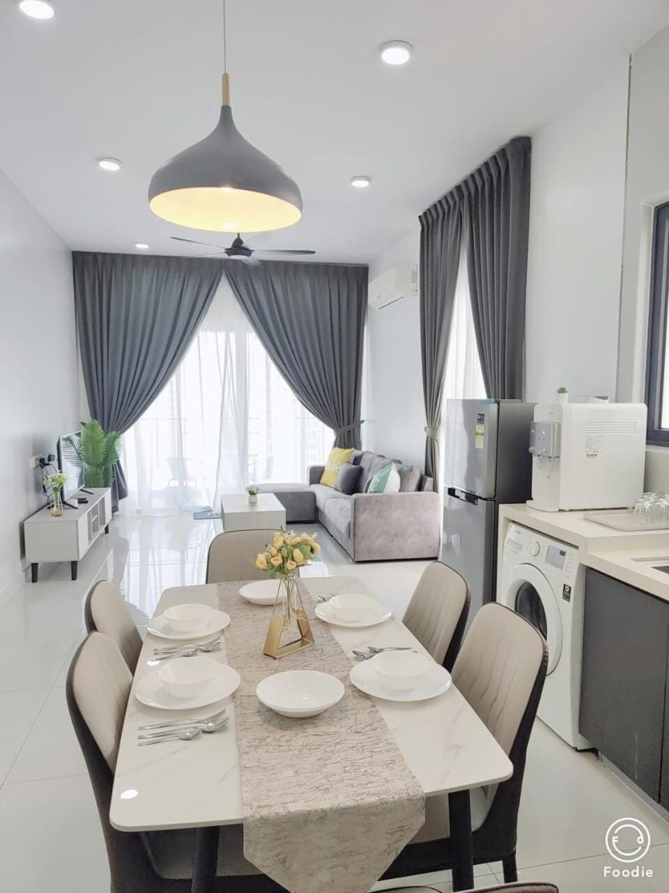 27Johor, nearCIQ, Danga bay Free parking 3BR15pax Apartment in Johor Bahru