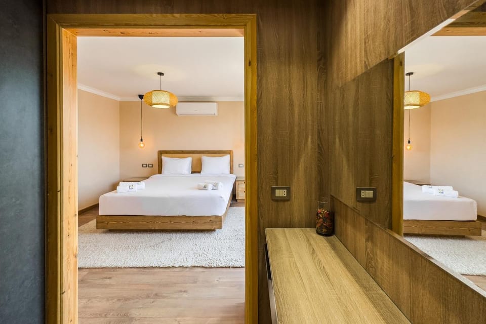 The 1BDR Rustic Rooftop w Wow Outdoor Terrace Apartment in Cairo Governorate