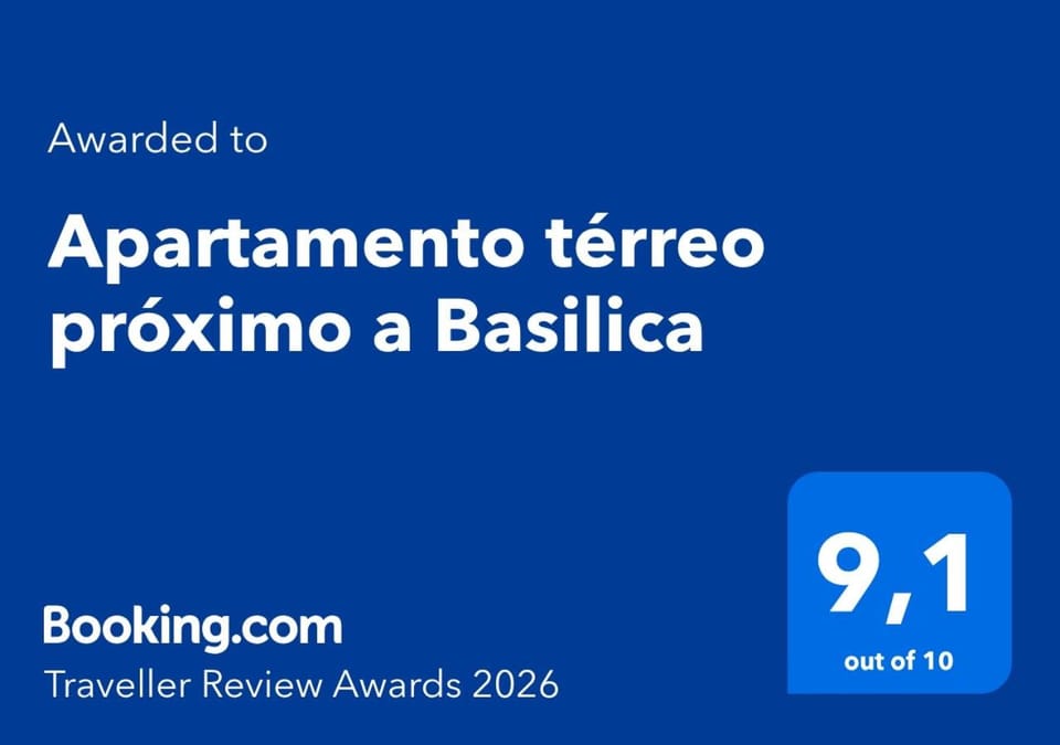 Apartamento térreo próximo a Basilica Apartment in State of São Paulo