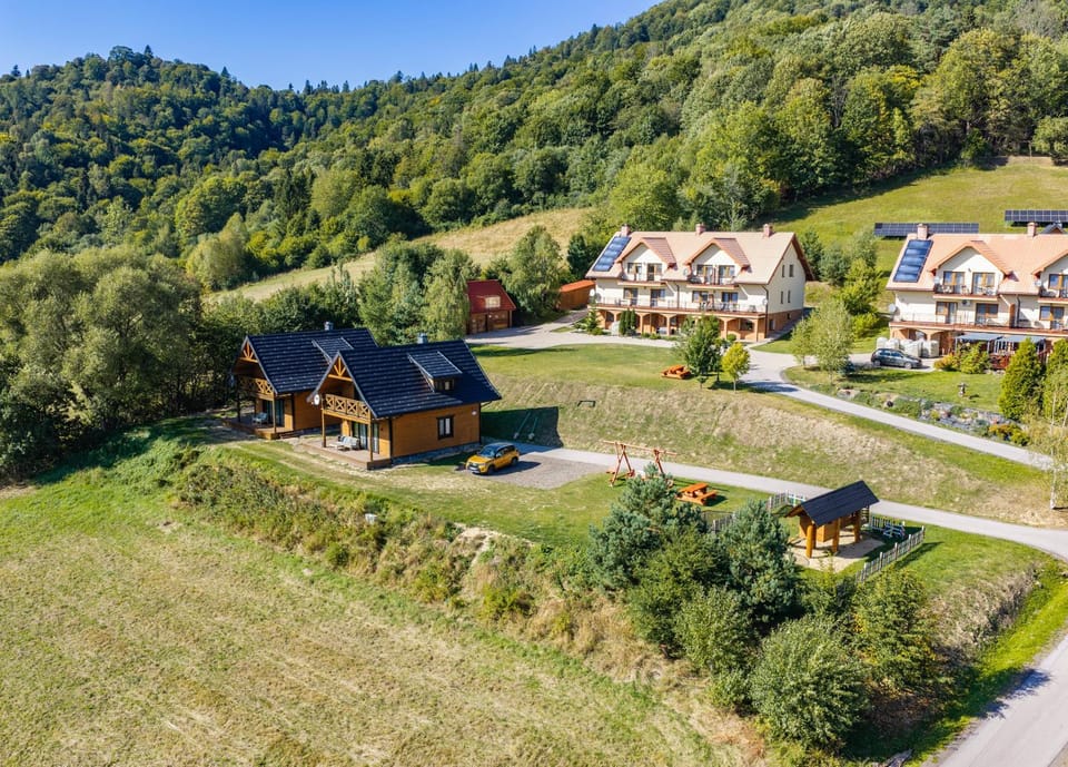 Property building, Neighbourhood, Natural landscape, Bird's eye view