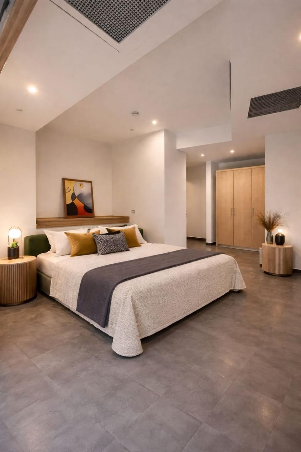 Bed, Bedroom, wardrobe