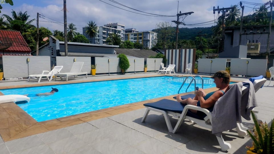 Swimming pool, Swimming pool, sunbed