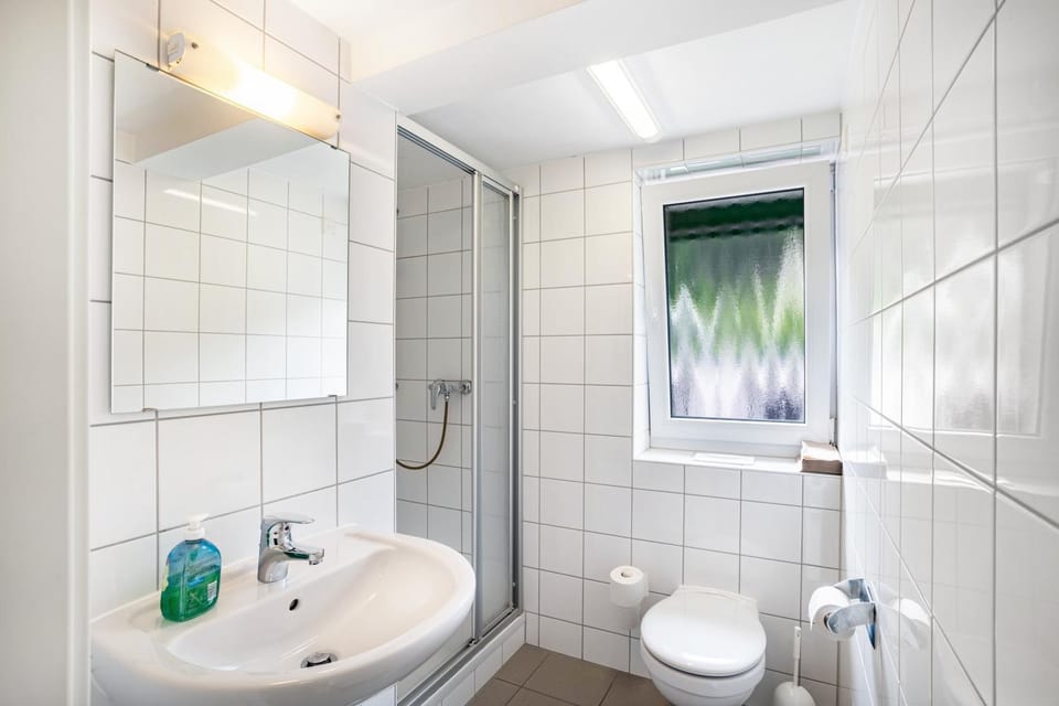 Bathroom, Living room