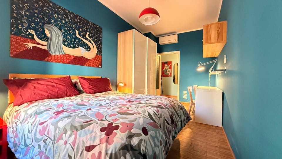 Bed, Bedroom, wardrobe