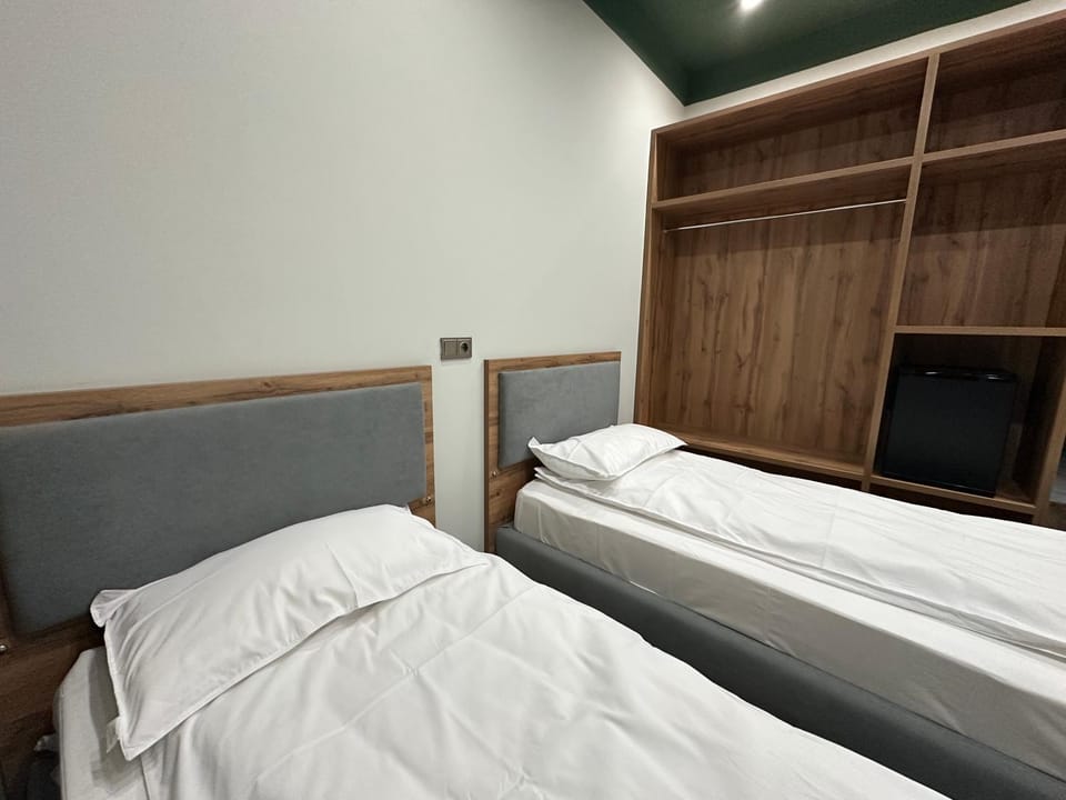 Photo of the whole room, bunk bed