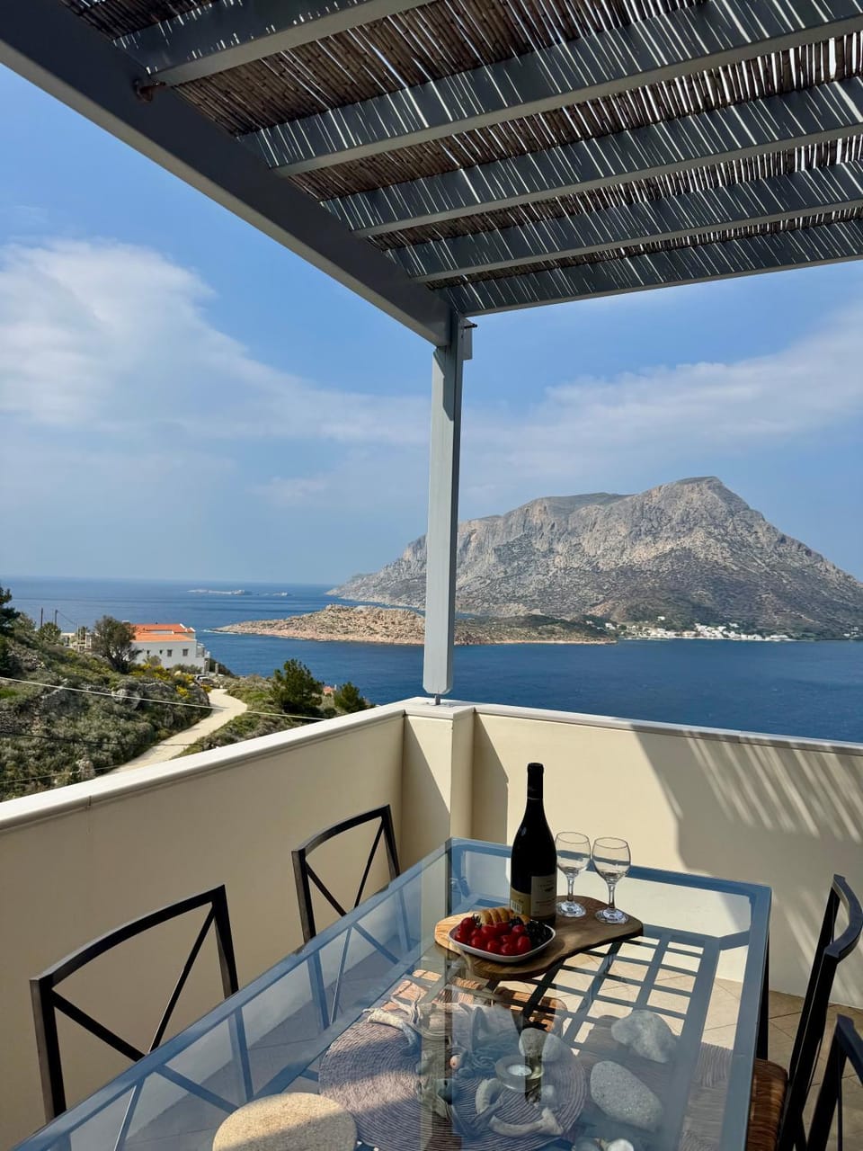 Balcony/Terrace, Food and drinks, Dining area, Sea view