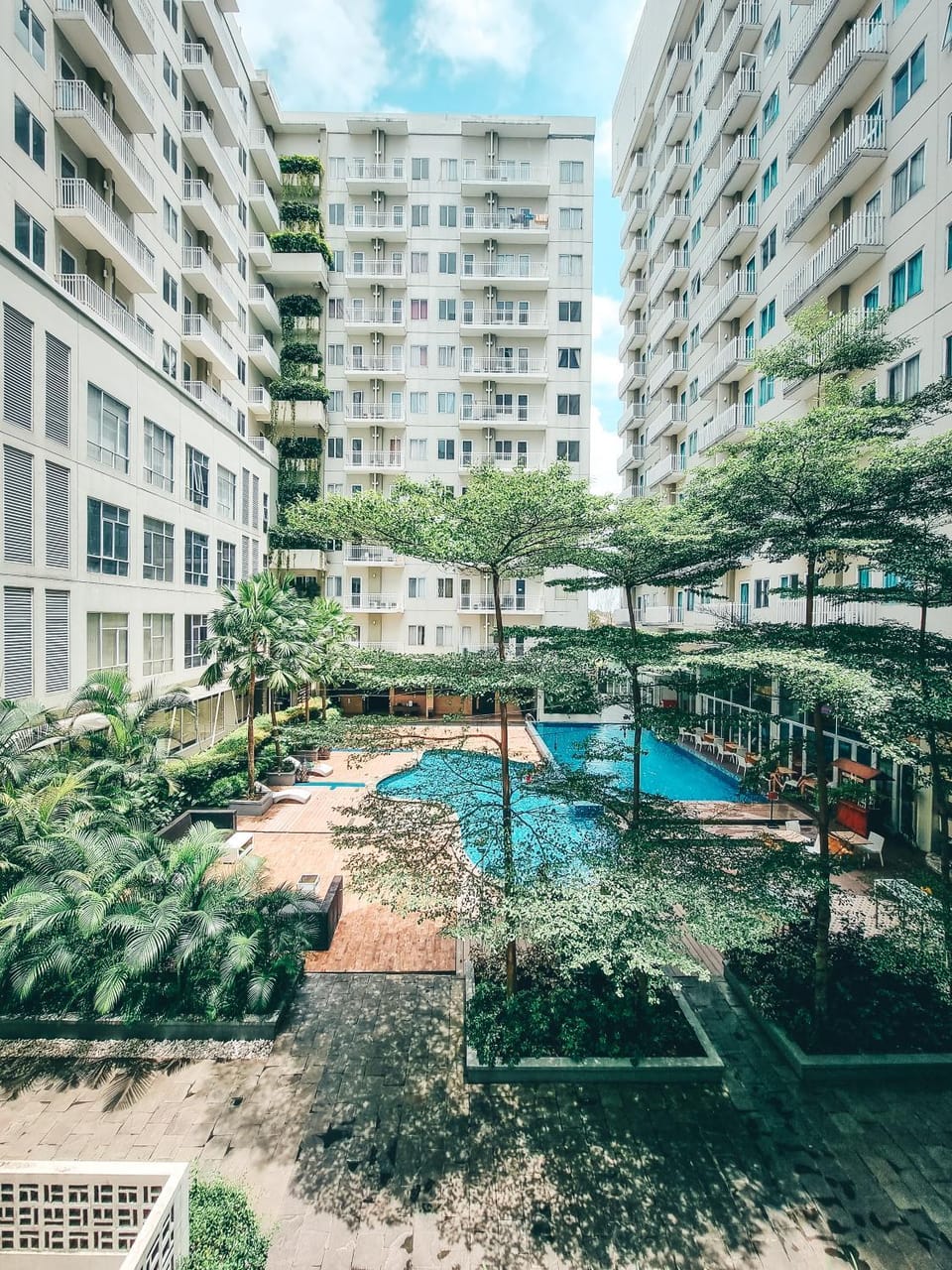 Pool view, Swimming pool