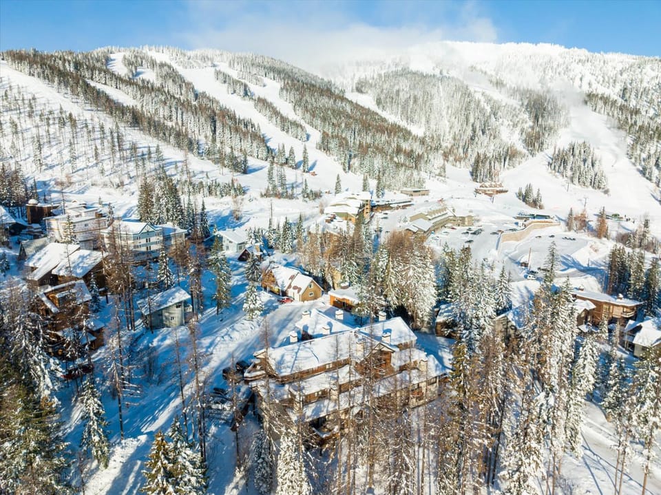 Cozy Ski-In Ski-Out Big Mountain Condo House in Whitefish