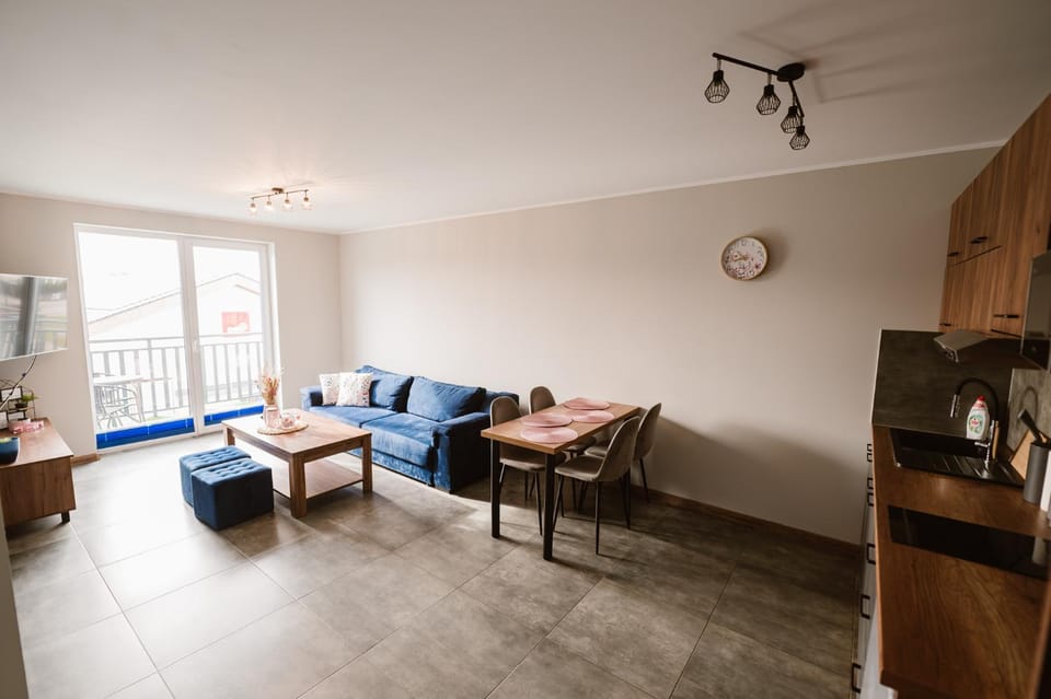 Błękitna Przystań Łeba Apartment in Leba