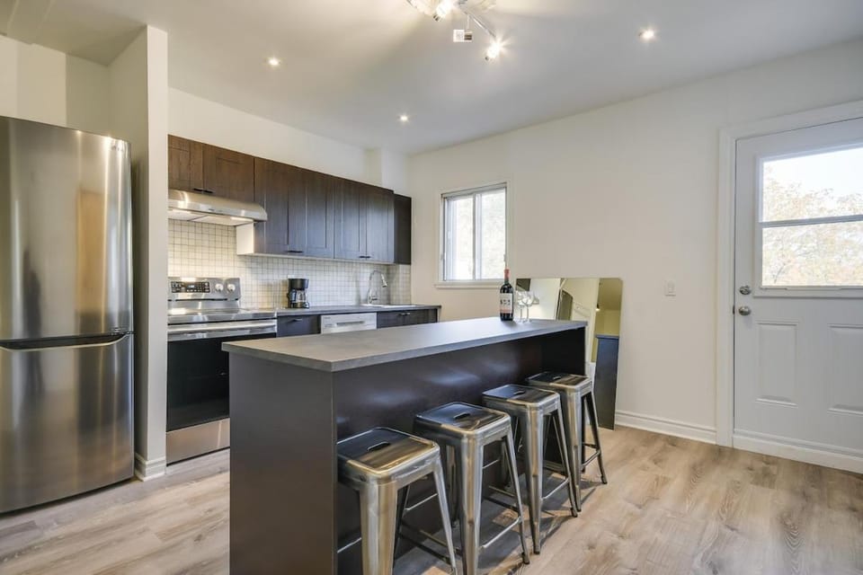 The St Denis - Near Metro Station With a Terrace Apartment in Laval