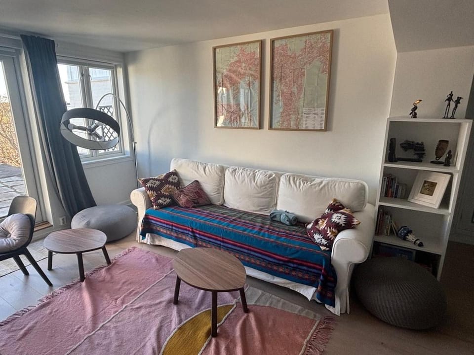 Fantastic apartment with garden and sea view on Bygdøy House in Oslo