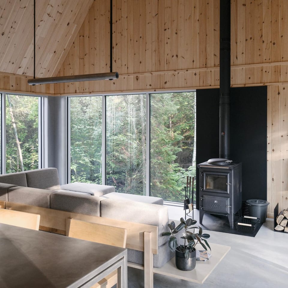 Le Haut-Fond - Chalet architectural en nature Chalet in Quebec