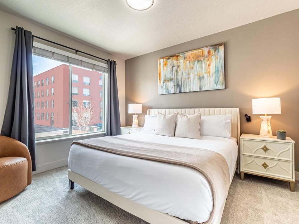 Bed, Bedroom