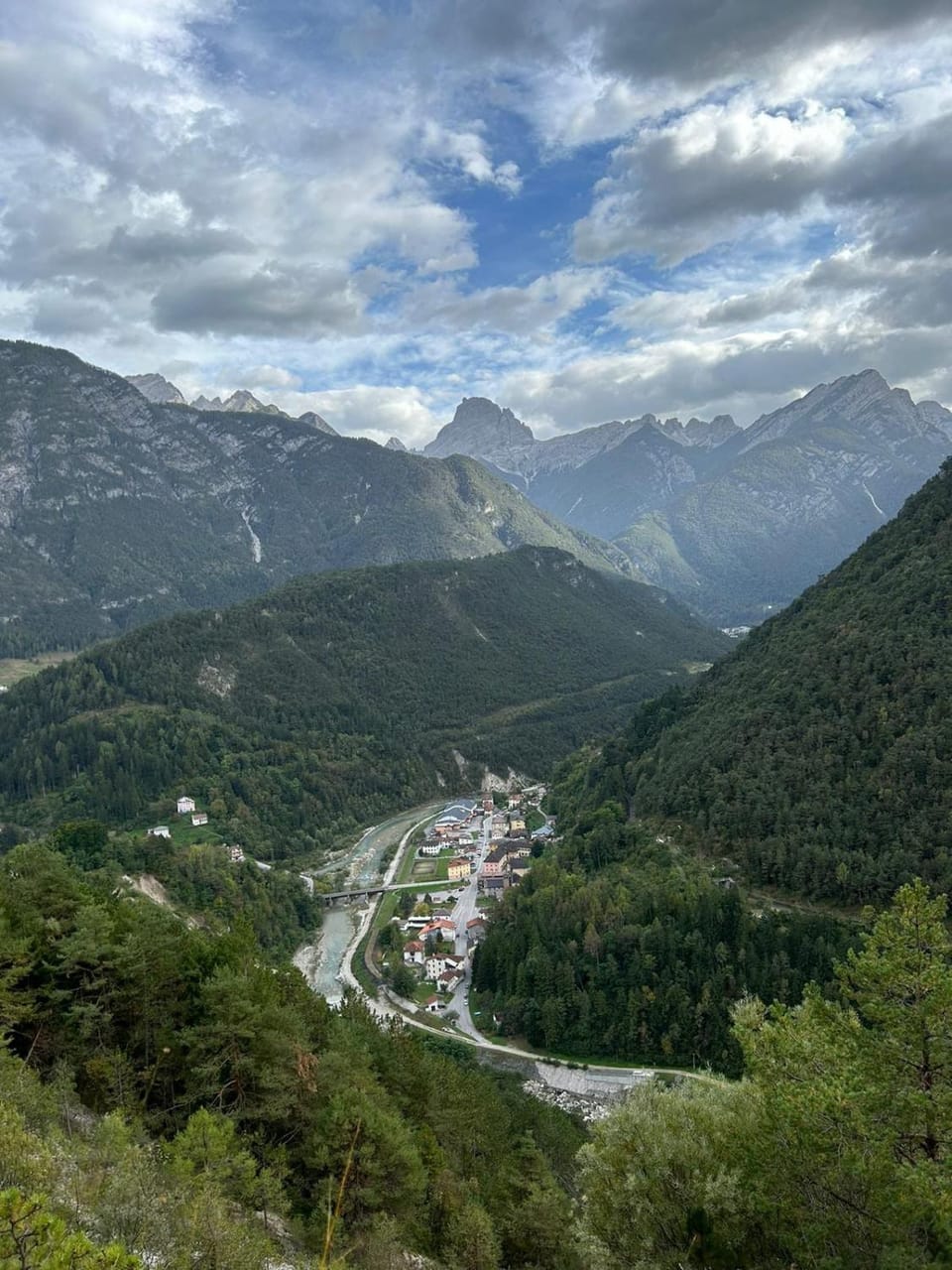 Nearby landmark, Spring, Day, Natural landscape, Bird's eye view, Mountain view