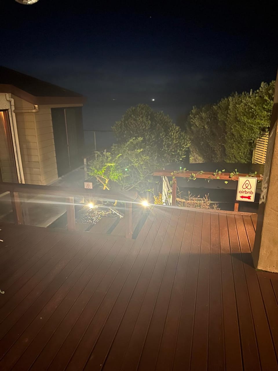 Patio, Night