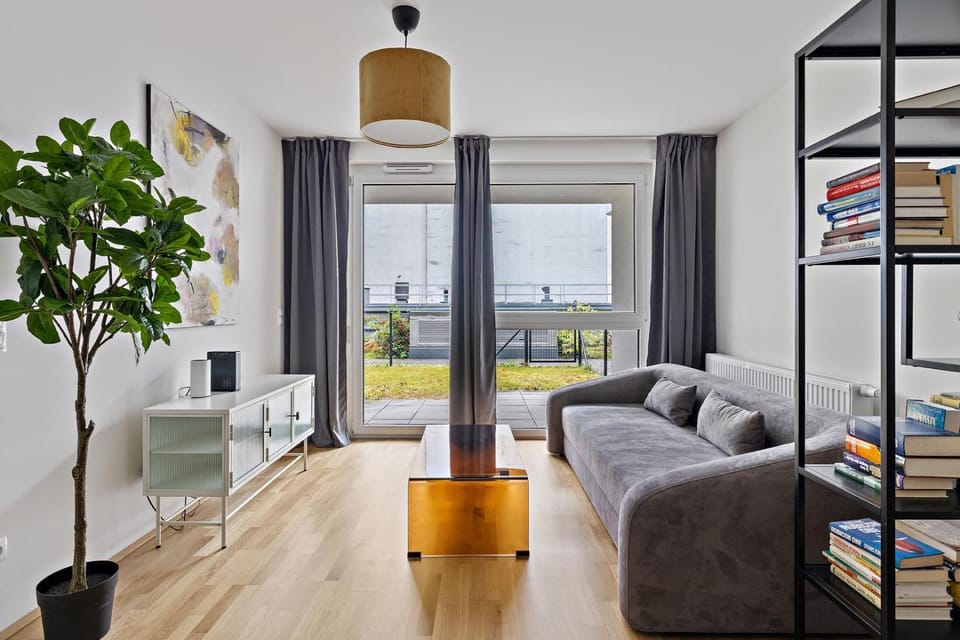 Garden, Balcony/Terrace, Living room, Seating area