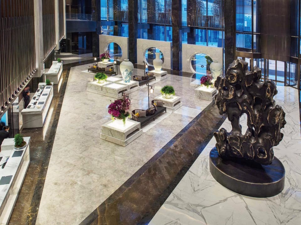 Lobby or reception, Decorative detail